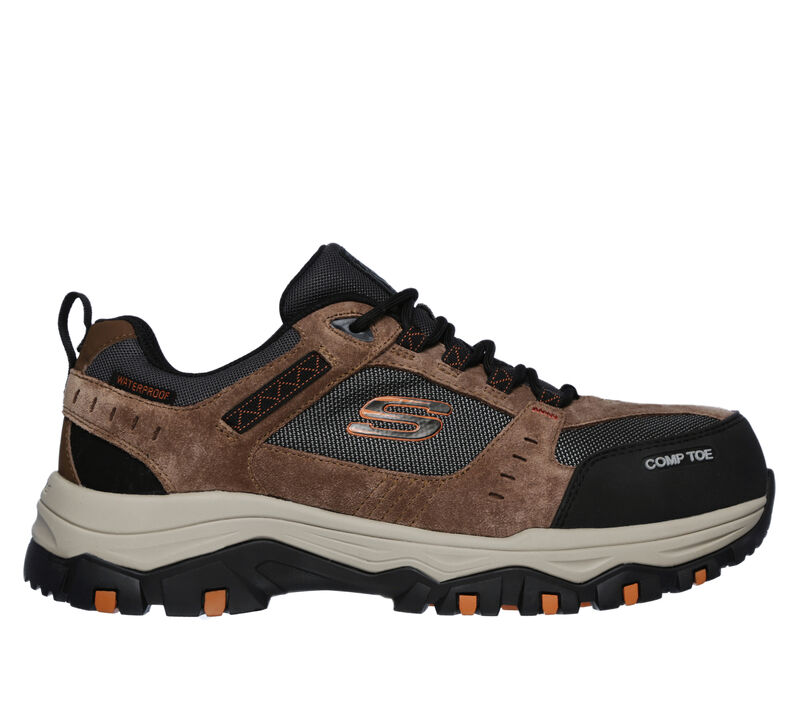 Skechers Men’s Brown Work Shoe - Comfort Comp Men main image 4