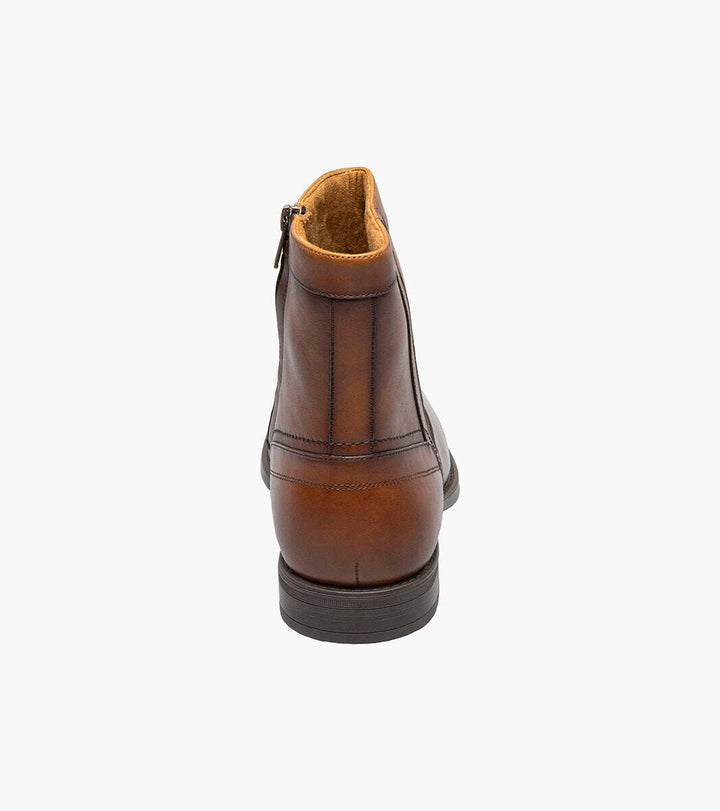 MIDTOWN ZIP BOOT COGNAC