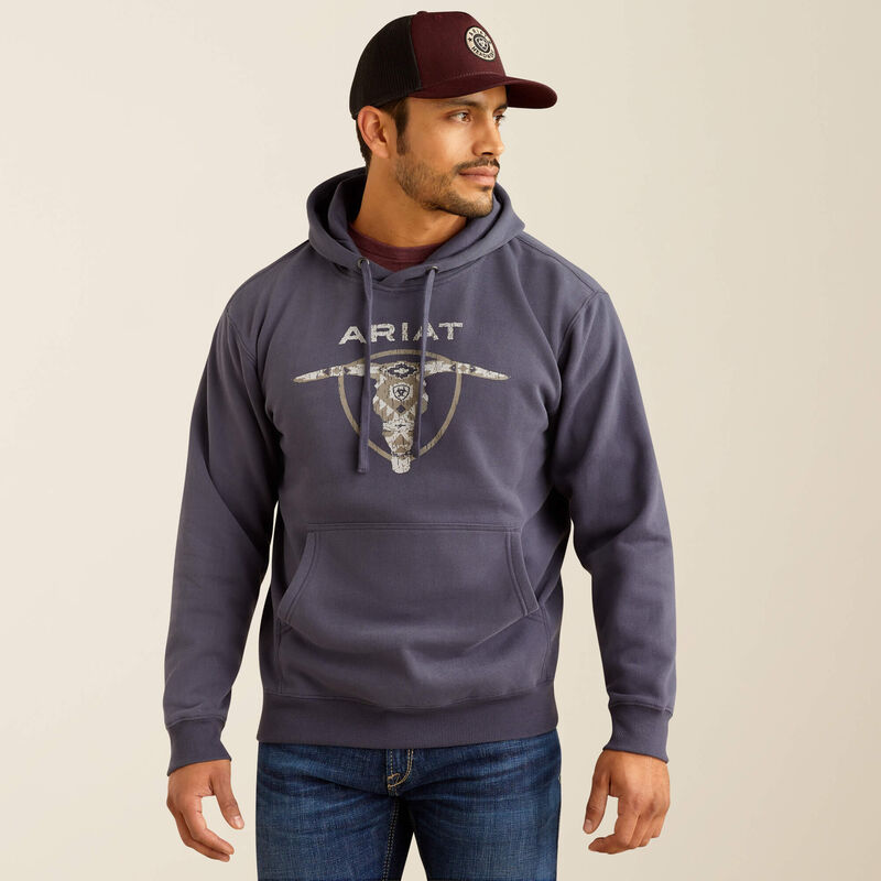 SOUTHWESTERN LONGHORN HOODIE