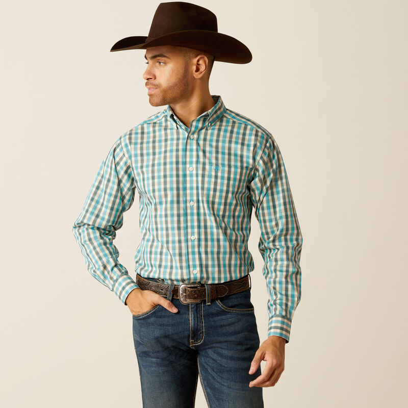 WRINKLE FREE GORDIE FITTED SHIRT