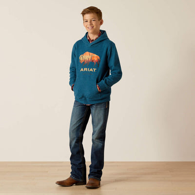 YOUTH BISON PLAINS HOODIE