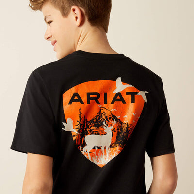 YOUTH ARIAT OUTDOOR GAME T-SHIRT