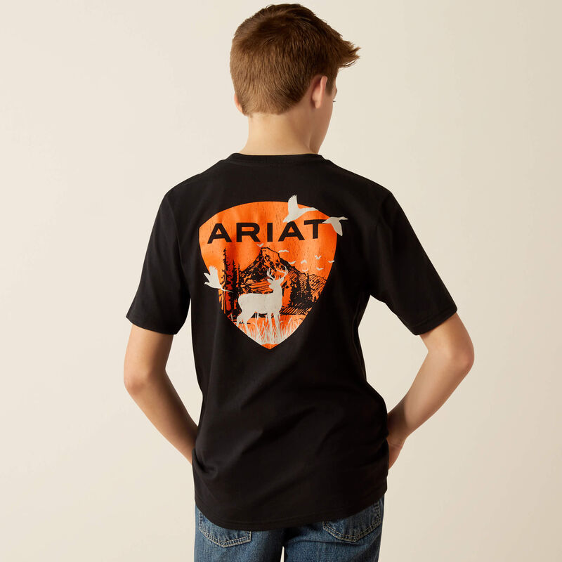 YOUTH ARIAT OUTDOOR GAME T-SHIRT