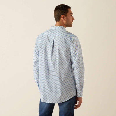 WRINKLE FREE FITTED BOOKER SHIRT