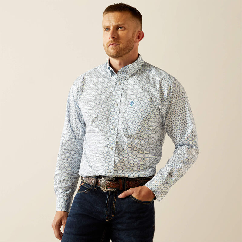 WRINKLE FREE BAKER CLASSIC FIT SHIRT