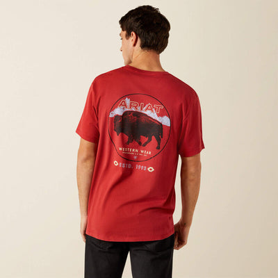 ARIAT PATRIOT BUFFALO COIN T-SHIRT