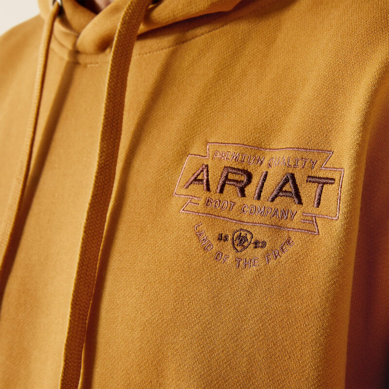 SOUTHWEST SIMPLE BUCKLE HOODIE
