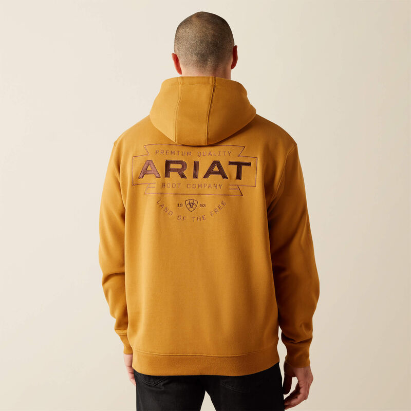 SOUTHWEST SIMPLE BUCKLE HOODIE