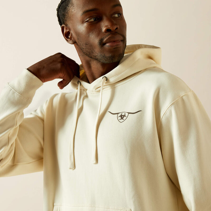 ARIAT SHIELD STEARHEAD HOODIE