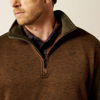ARIAT CALDWELL 1/4 ZIP SWEATER
