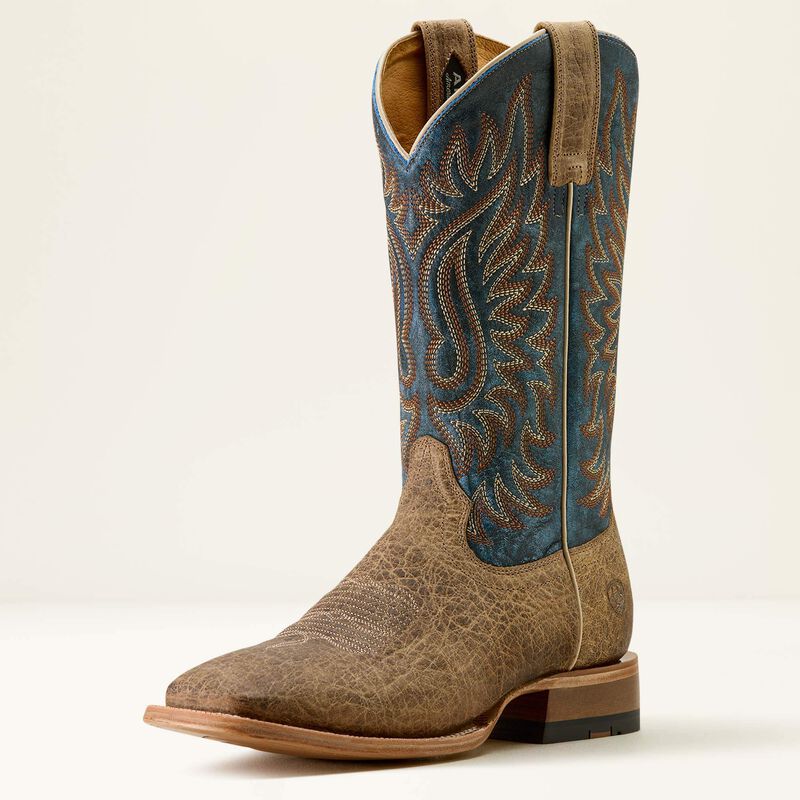 GOLD POINT WIDE SQUARE TOE COWBOY BOOT