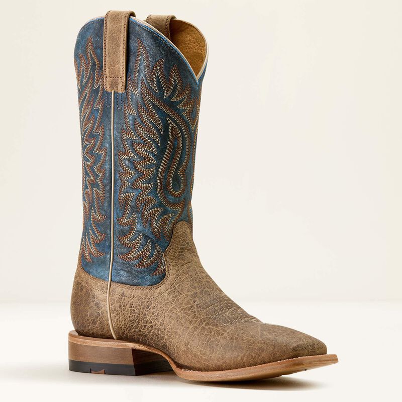 GOLD POINT WIDE SQUARE TOE COWBOY BOOT
