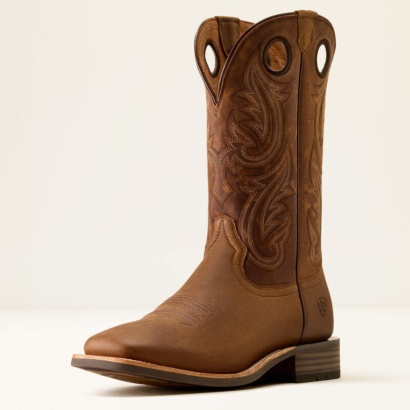HIGHLAND TOUGHSTOCK WIDE SQUARE TOE COWBOY BOOT