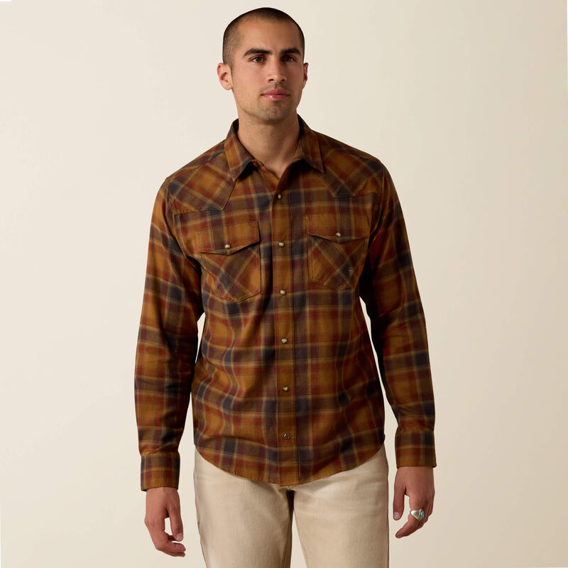 RETRO HYNES FITTED SNAP SHIRT