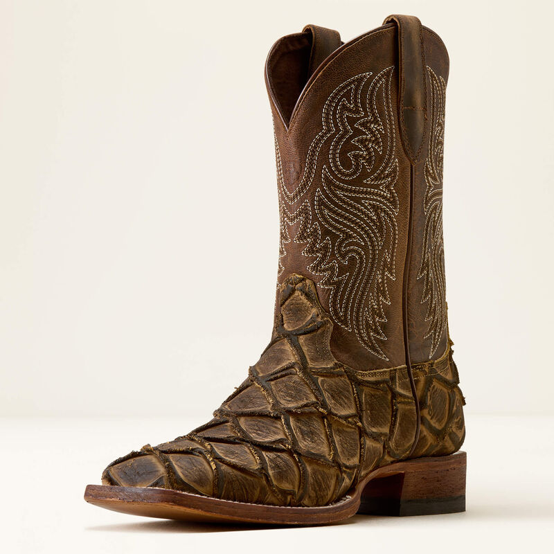 RIVERSIDE WIDE SQUARE TOE COWBOY BOOT