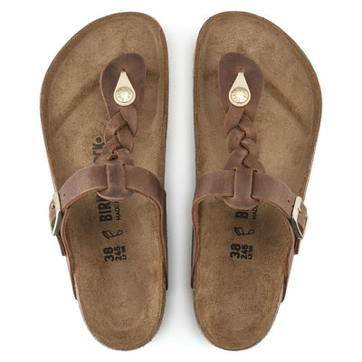 GIZEH BRAID OILED LEATHER