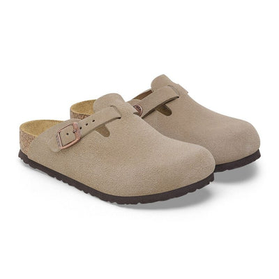 KIDS' BOSTON TAUPE SUEDE