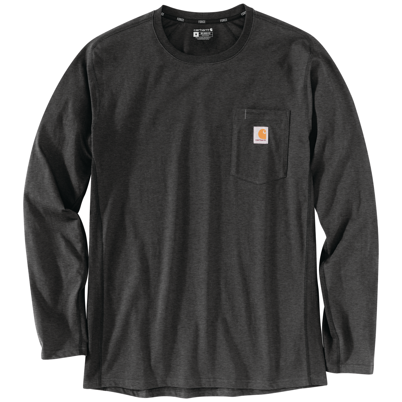 FORCE RELAXED FIT LONG-SLEEVE POCKET T-SHIRT