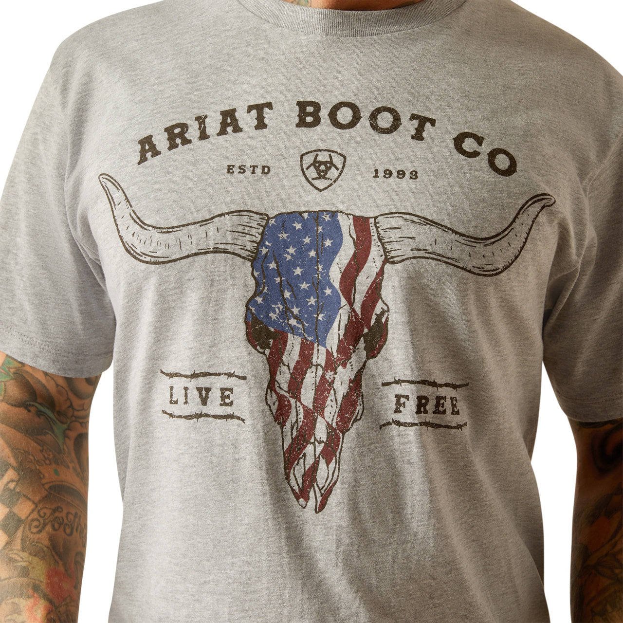 ARIAT LONG LIVE FREEDOM TEE