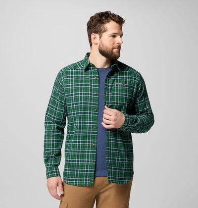MEN'S CORNELL WOODS FLANNEL LONG SLEEVE SHIRT