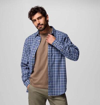 MEN'S CORNELL WOODS FLANNEL LONG SLEEVE SHIRT