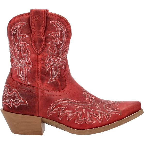 OTH 8" CRIMSON RED WESTERN BOOTIE