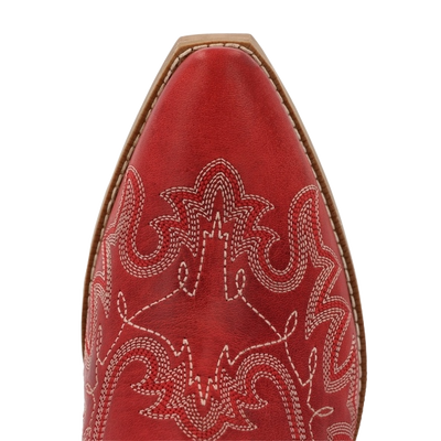 OTH 8" CRIMSON RED WESTERN BOOTIE