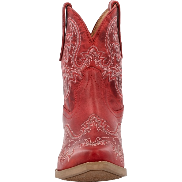 OTH 8" CRIMSON RED WESTERN BOOTIE
