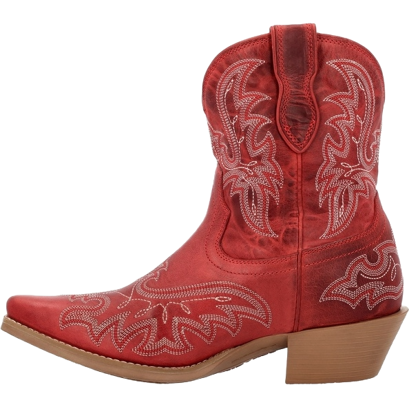 OTH 8" CRIMSON RED WESTERN BOOTIE