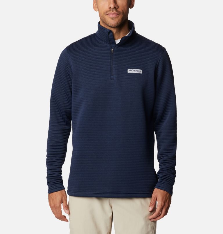 MEN'S PFG BONEFISH QUARTER ZIP PULLOVER