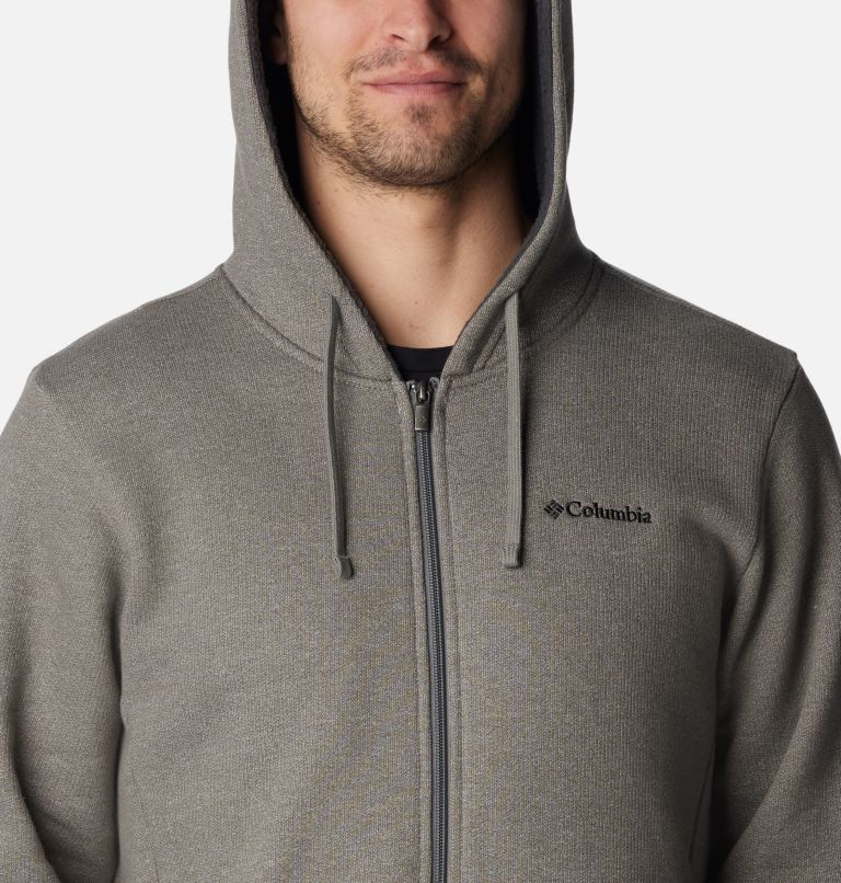 HART MTN FULL ZIP HOODIE- BOULDER HEATHER