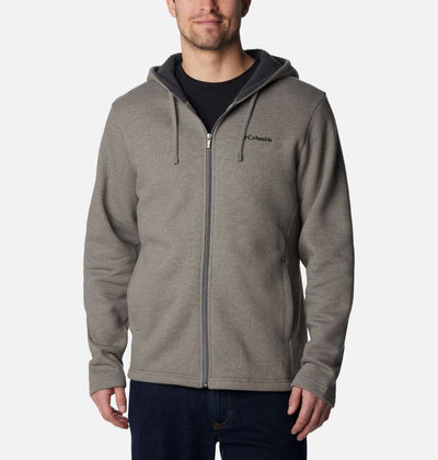 HART MTN FULL ZIP HOODIE- BOULDER HEATHER