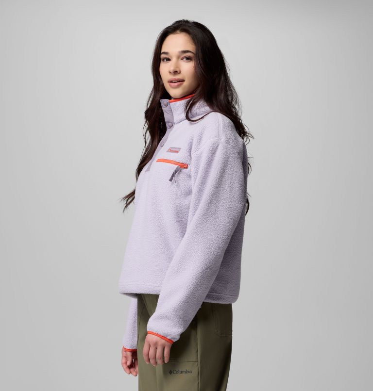 HELVETIA II CROPPED HALF SNAP FLEECE
