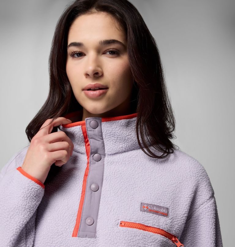 HELVETIA II CROPPED HALF SNAP FLEECE