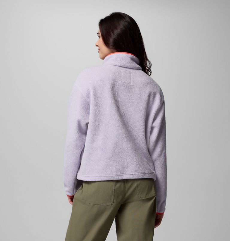 HELVETIA II CROPPED HALF SNAP FLEECE