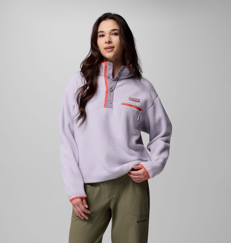 HELVETIA II CROPPED HALF SNAP FLEECE