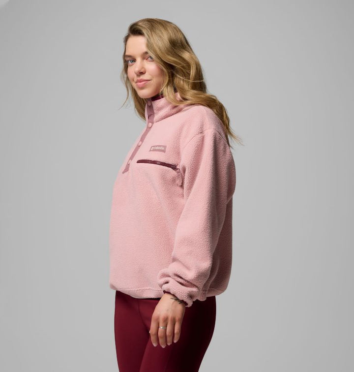 HELVETIA II CROPPED HALF SNAP FLEECE