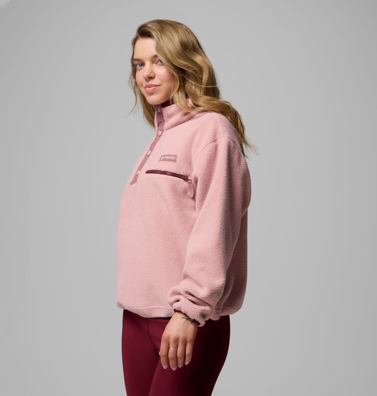 HELVETIA II CROPPED HALF SNAP FLEECE
