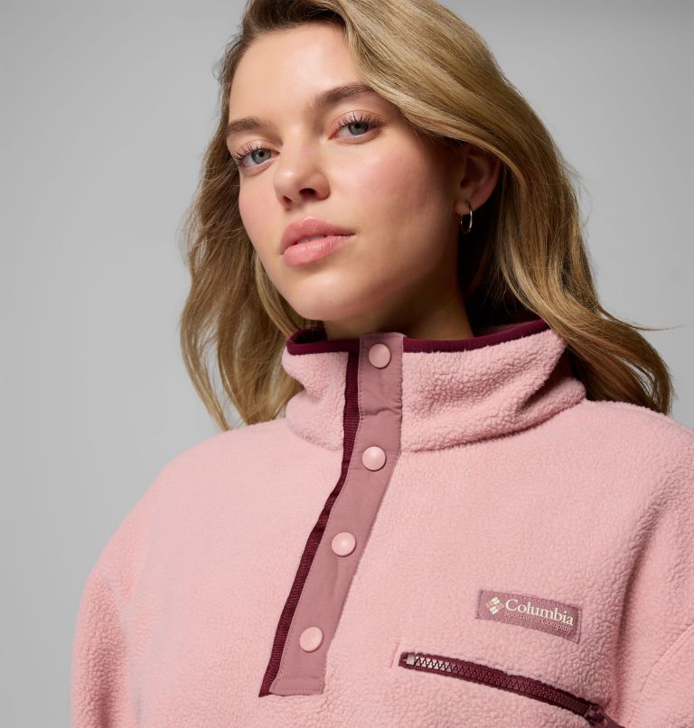 HELVETIA II CROPPED HALF SNAP FLEECE