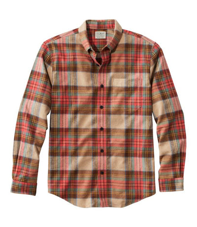 MEN'S SCOTCH PLAID FLANNEL SHIRT