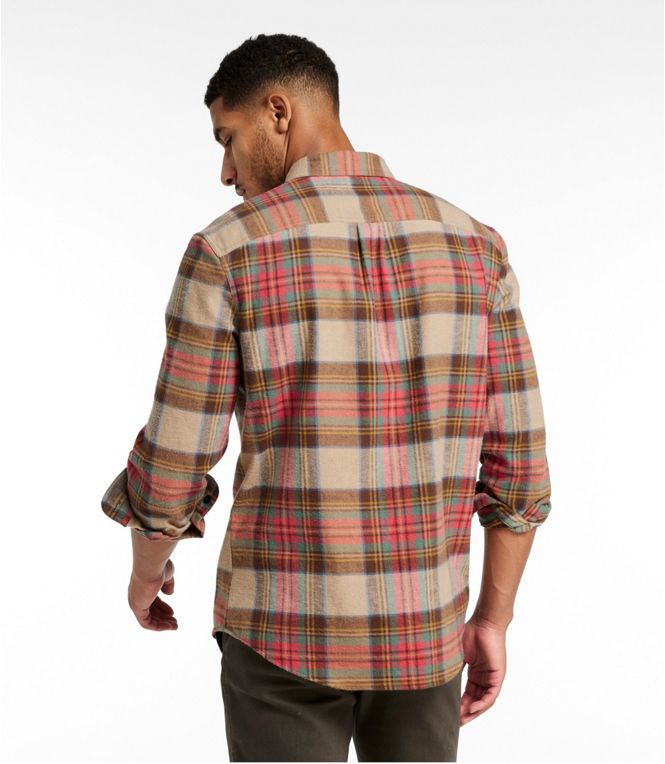 MEN'S SCOTCH PLAID FLANNEL SHIRT