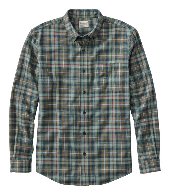 MEN'S SCOTCH PLAID FLANNEL SHIRT