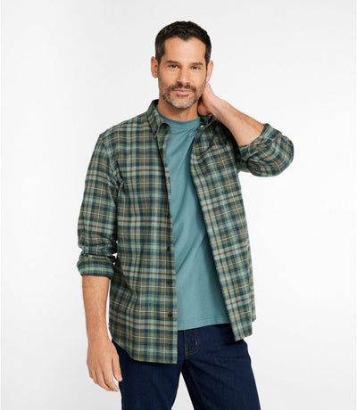 MEN'S SCOTCH PLAID FLANNEL SHIRT