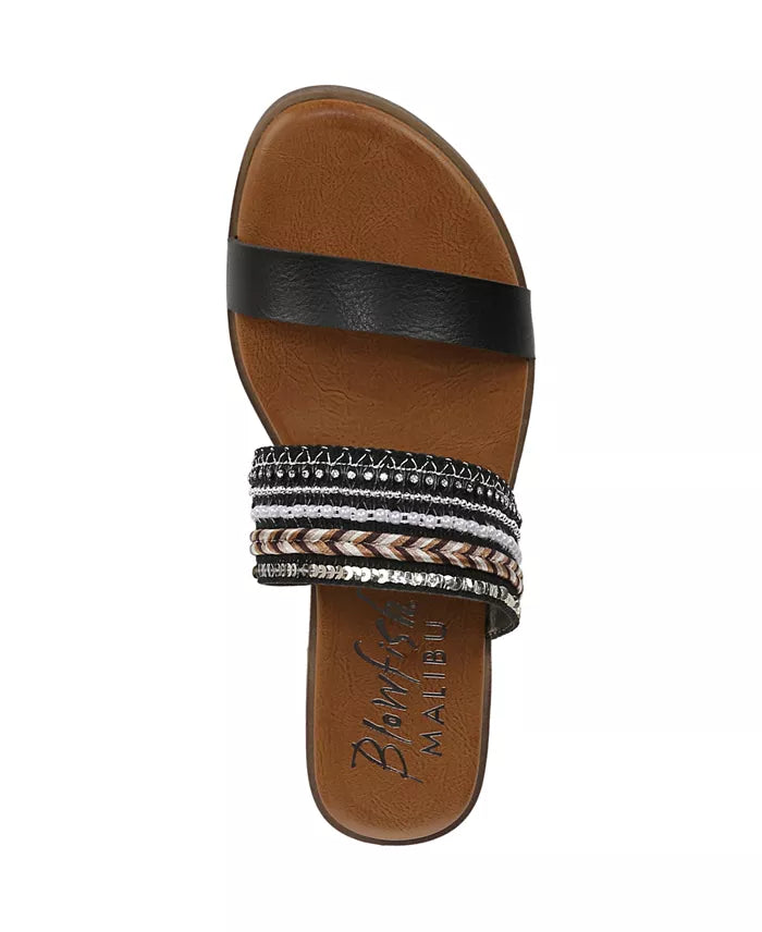 CURTIS SLIDE FLAT SANDAL