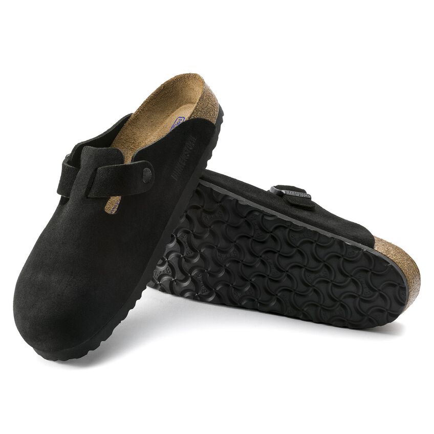 BOSTON SOFT FOOTBED SUEDE LEATHER