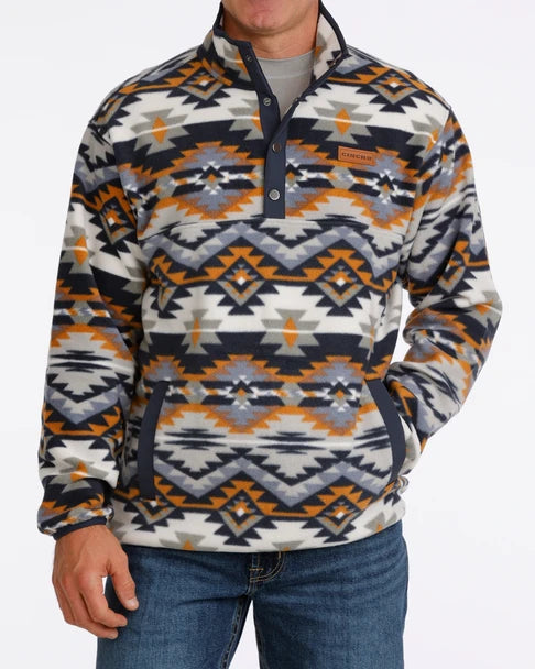 CINCH AZTEC POLAR FLEECE PULLOVER