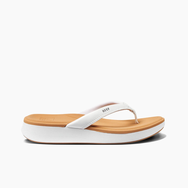 CUSHION CLOUD - WHITE/TAN