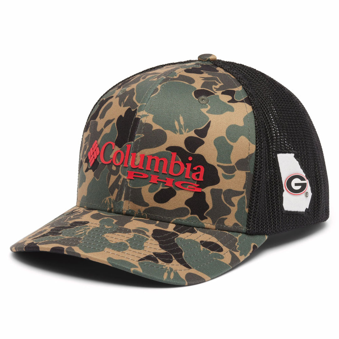 ■BAUF■ B LOGO DAMAGE BALL CAP CAMO BFH-24A-U-CAM-087 Columbia-Mens-Accessories-