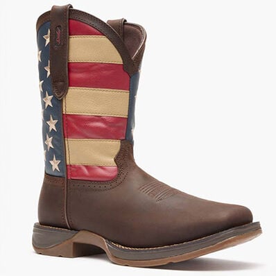 UNION PATRIOTIC PULL-ON WESTERN FLAG BOOT
