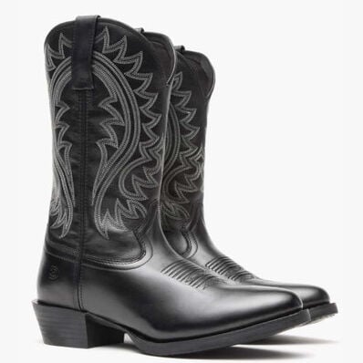 SHYLOH BLACK WESTERN BOOT